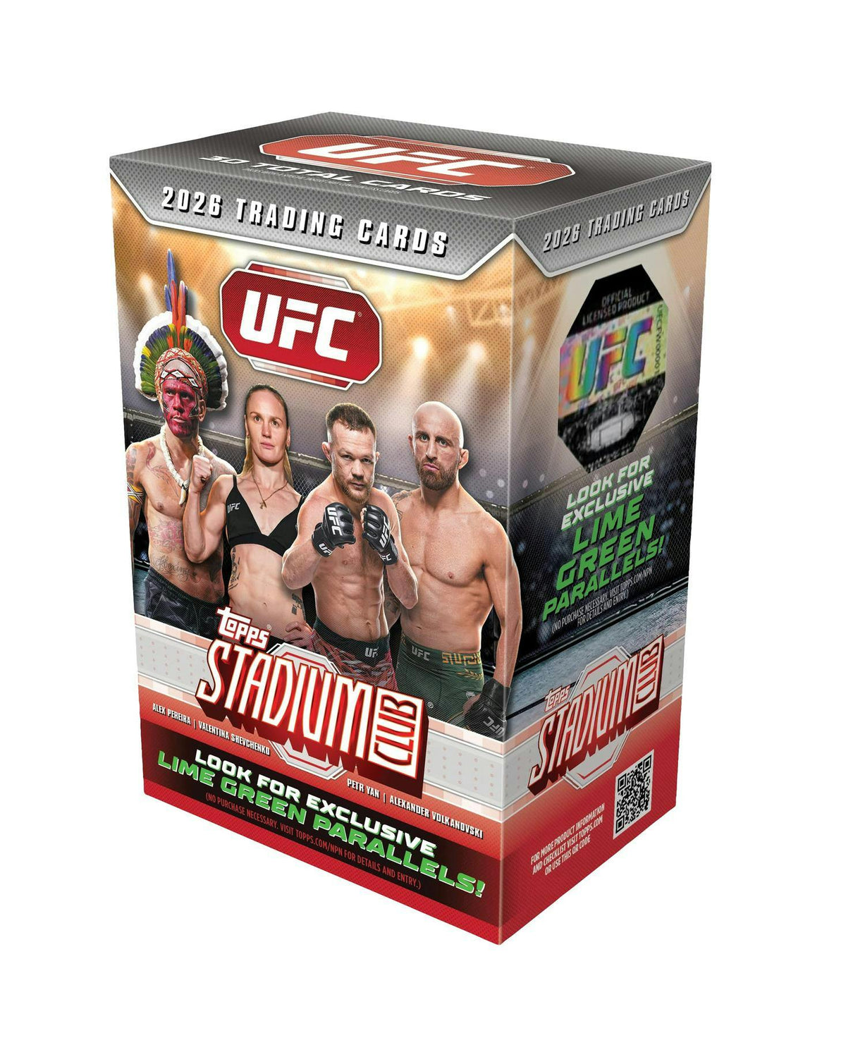 2026 Topps Stadium Club UFC Blaster Box | Columbia Sports Cards