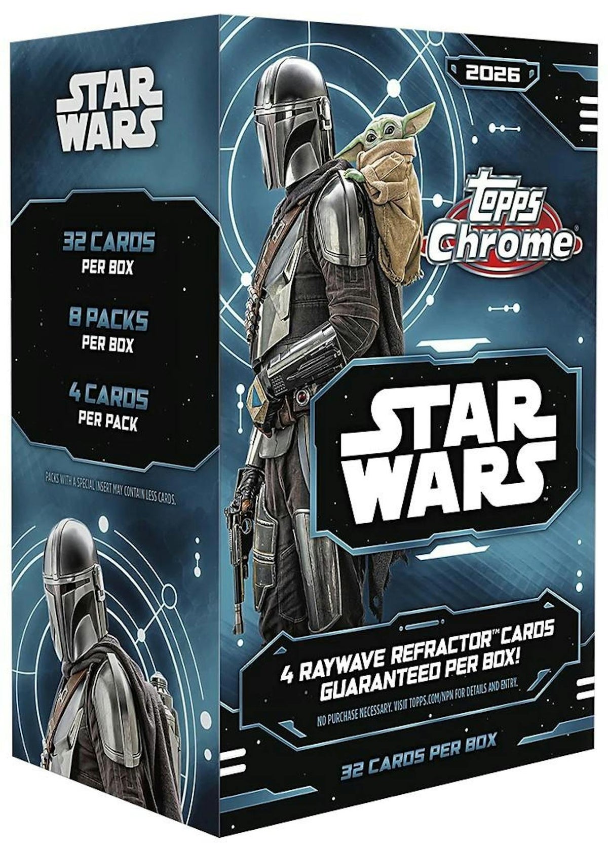 2026 Topps Star Wars Chrome Blaster Box - box