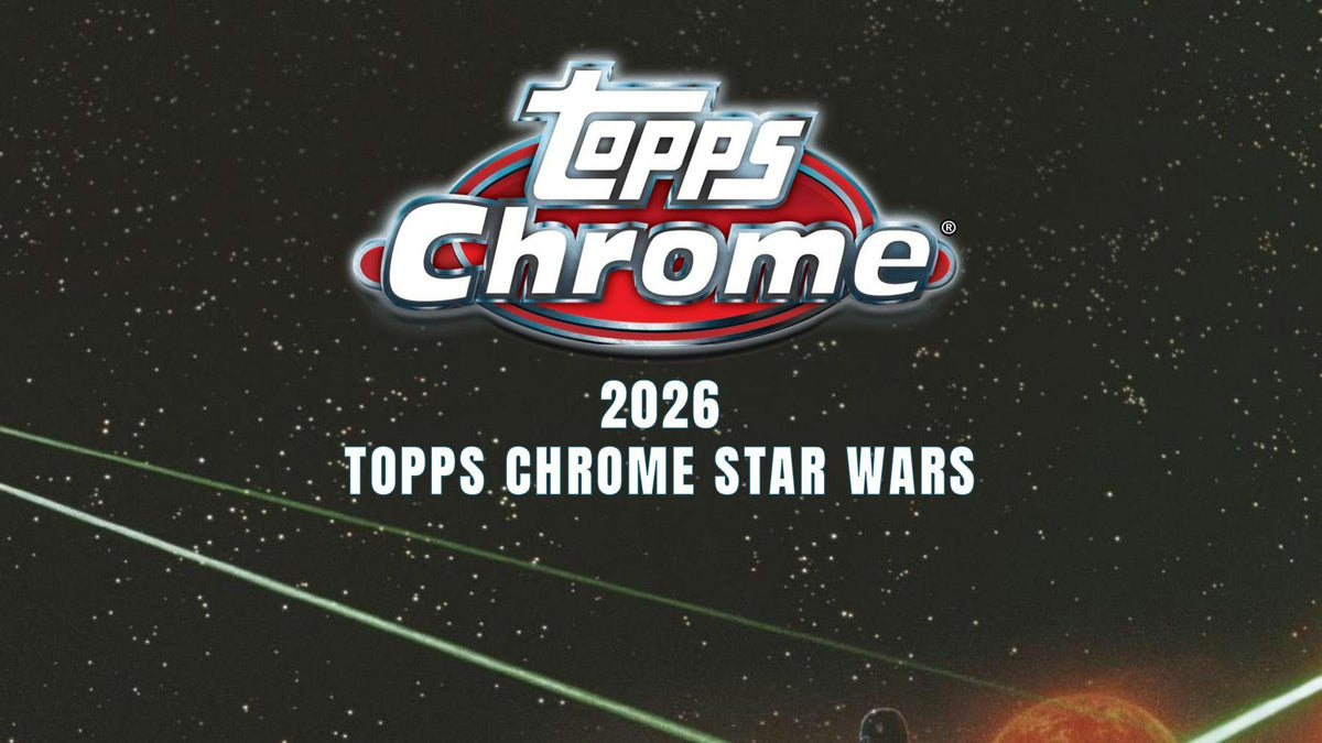 2026 Topps Star Wars Chrome - sell sheet cover