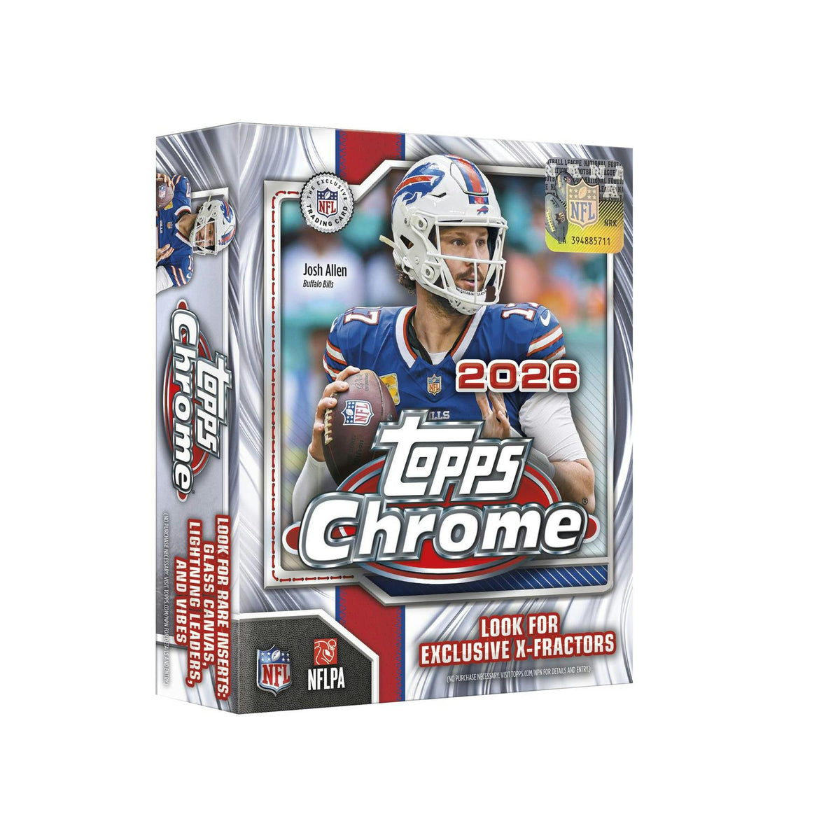 2026 Topps Chrome Football Mega Box