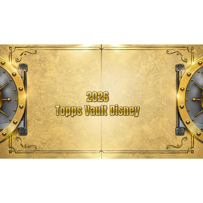 2026 Topps Vault Disney Hobby Box sell sheet 1