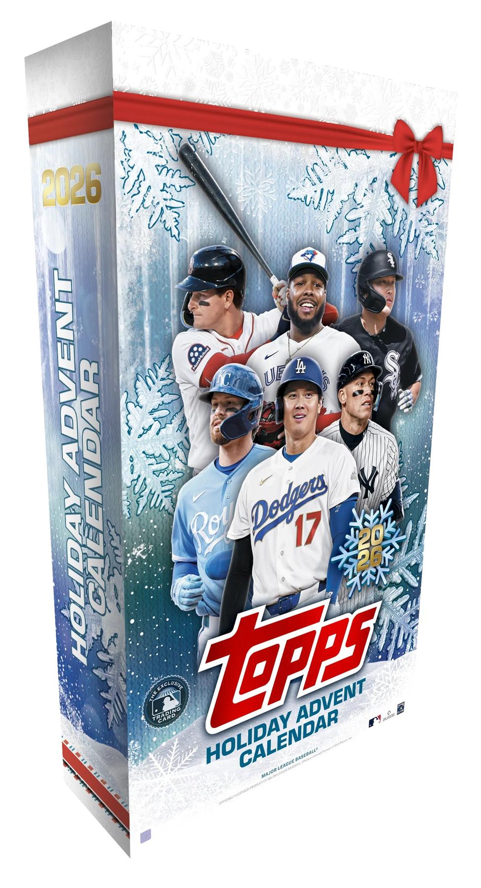 2026 Topps Holiday Baseball Advent Calendar Box