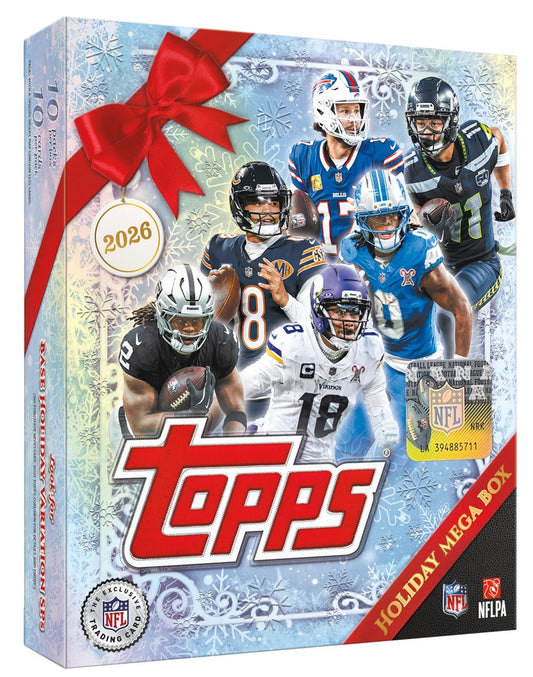 2026 Topps Holiday Football Mega Box