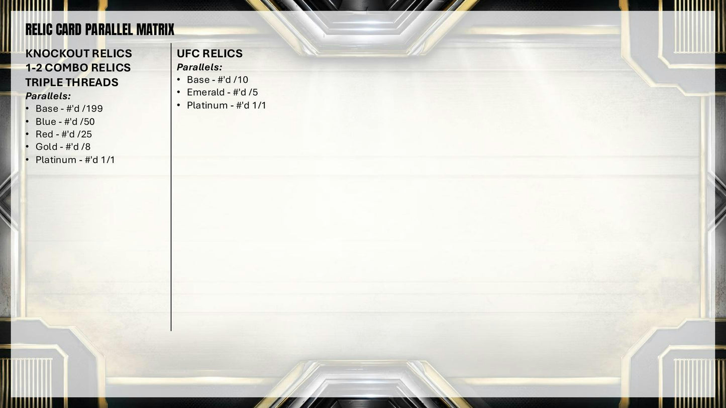 2026 Topps Knockout UFC Hobby Box | Columbia Sports Cards | Columbia Hobby - Sports Card Boxes - Toploaders - Card Savers.