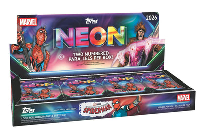 2026 Topps Marvel Neon Hobby Box