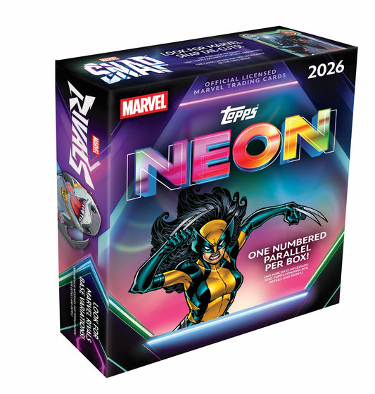 2026 Topps Marvel Neon Mega Box
