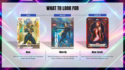 2026 Topps Marvel Neon Hobby Box sell sheet 6
