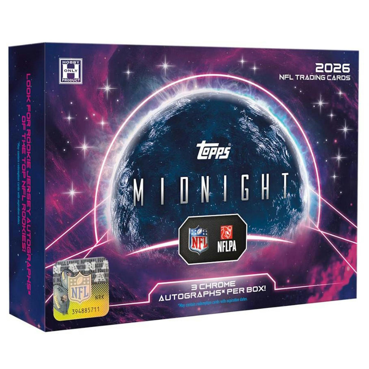 2026 Topps Midnight Football Hobby Box