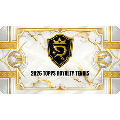 2026 Topps Royalty Tennis Hobby Box sell sheet 1