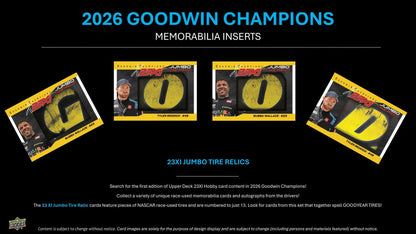 2026 Upper Deck Goodwin Champions Hobby Box | Columbia Sports Cards | Columbia Hobby - Sports Card Boxes - Toploaders - Card Savers.