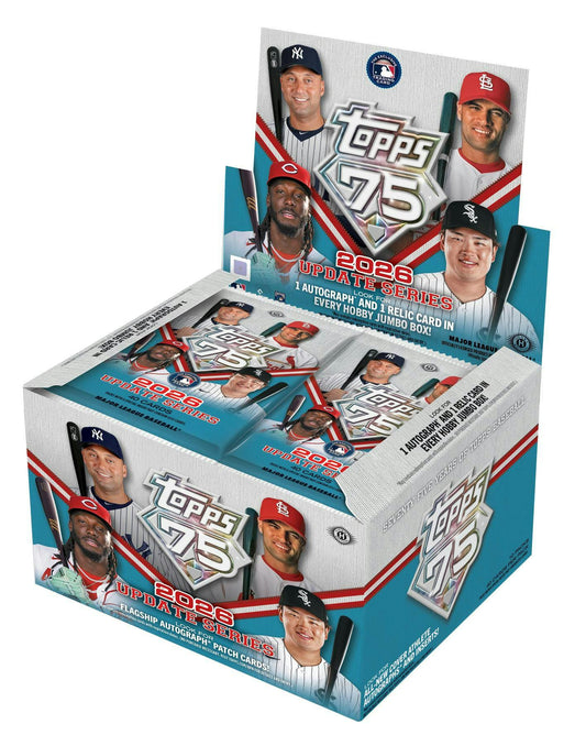 2026 Topps Update Series Baseball Hobby Jumbo Box