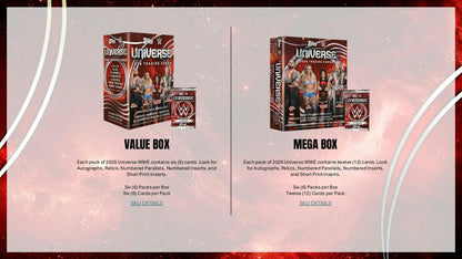 2026 Topps WWE Universe Wrestling Blaster Box | Columbia Hobby - Sports Card Boxes - Toploaders - Card Savers.
