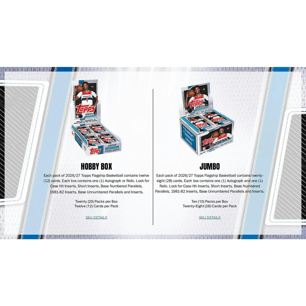 2026/27 Topps Basketball Hobby Box sell sheet 3