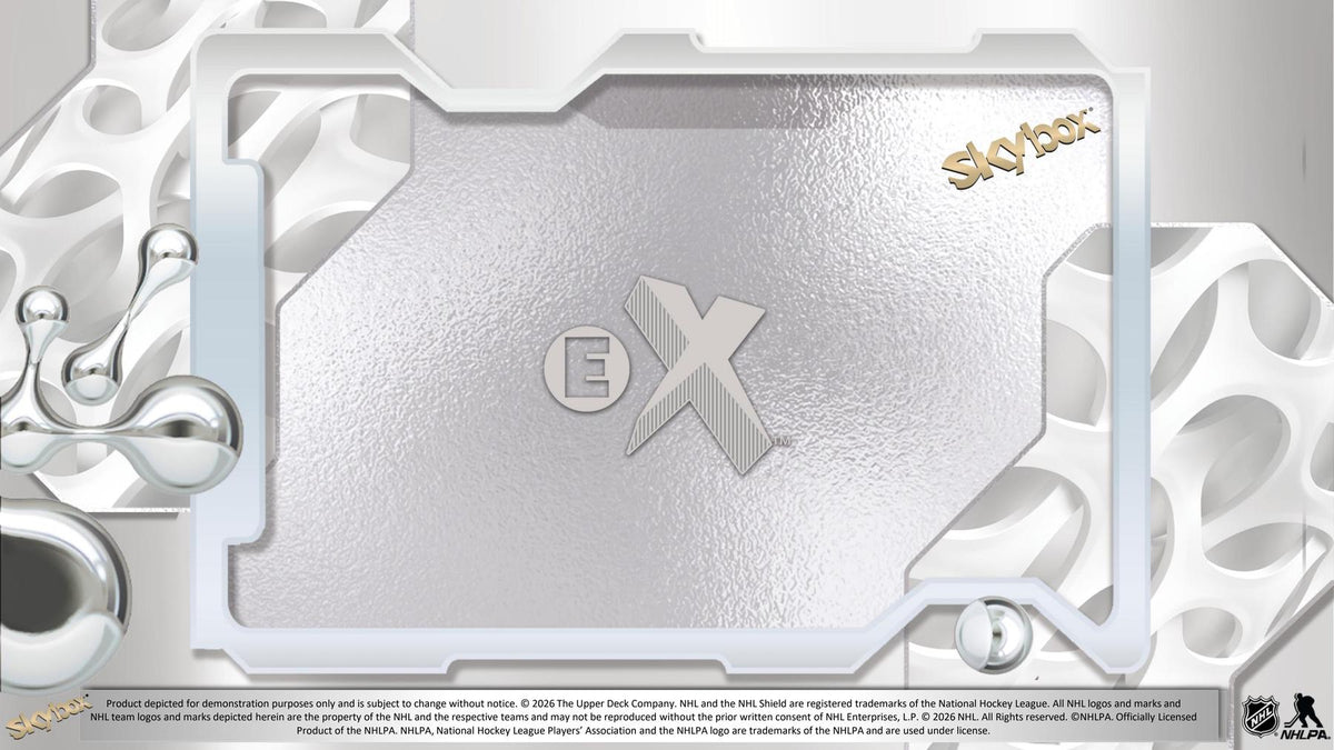 2026/27 Upper Deck Skybox E-X Hockey Hobby Box sell sheet 1