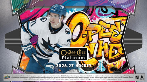2026/27 Upper Deck O-Pee-Chee Platinum Hockey Hobby Box