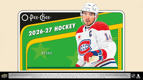 2026/27 Upper Deck O-Pee-Chee Hockey Blaster Box