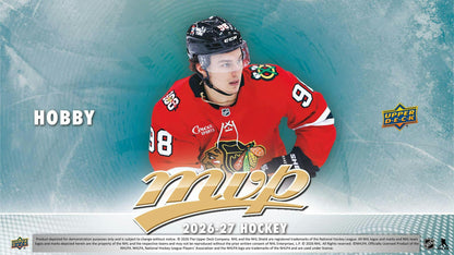 2026/27 Upper Deck MVP Hockey Hobby Box | Columbia Hobby - Sports Card Boxes - Toploaders - Card Savers.