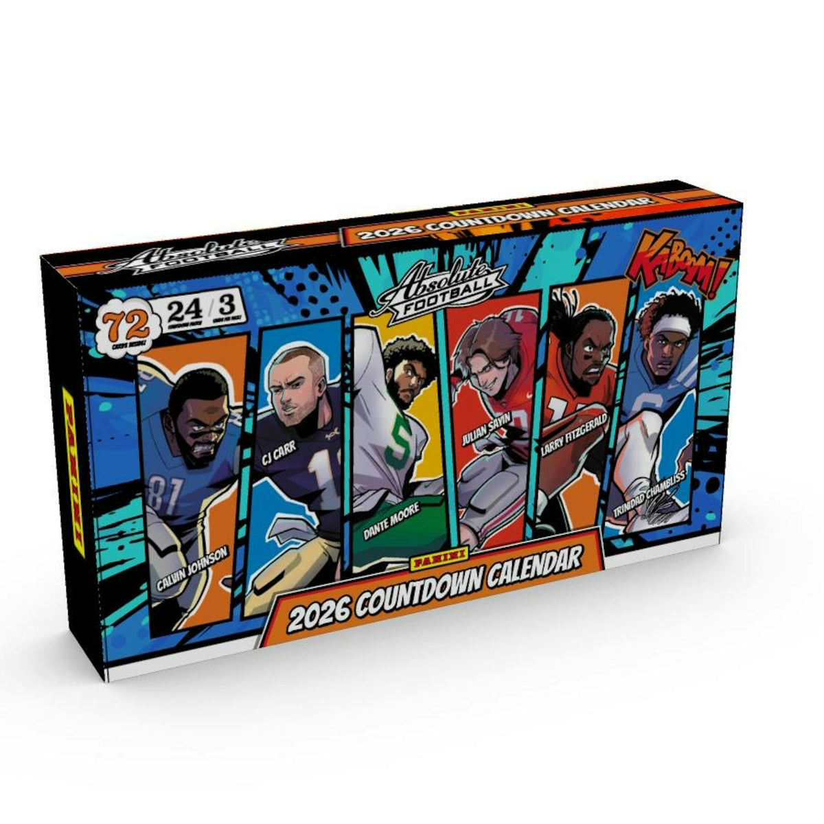2026 Panini Absolute Football Countdown Calendar Box