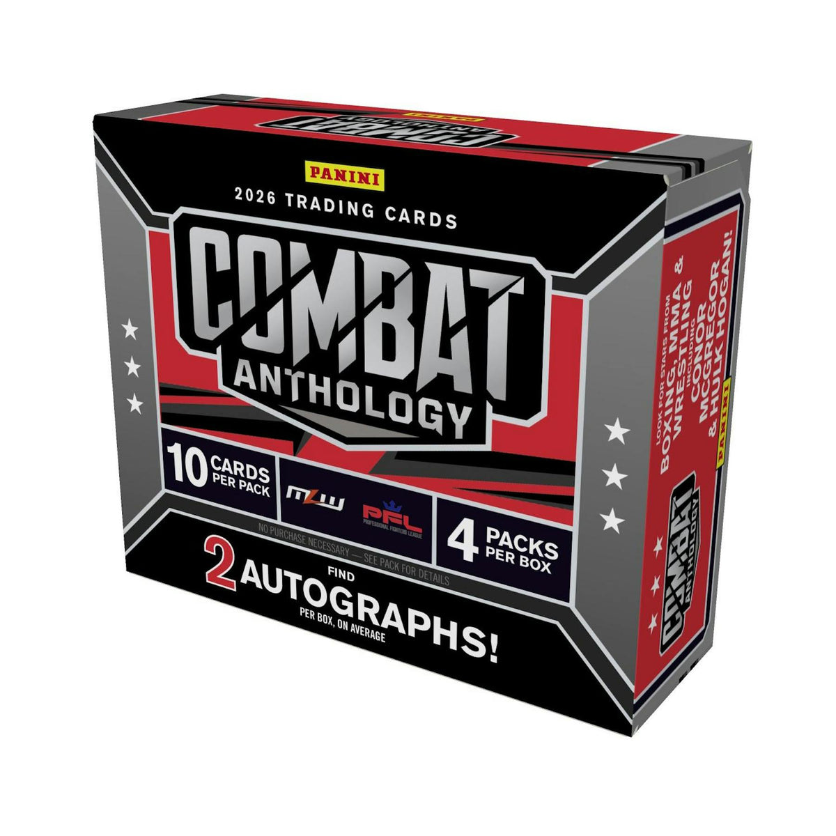 2026 Panini Combat Anthology Hobby Box box