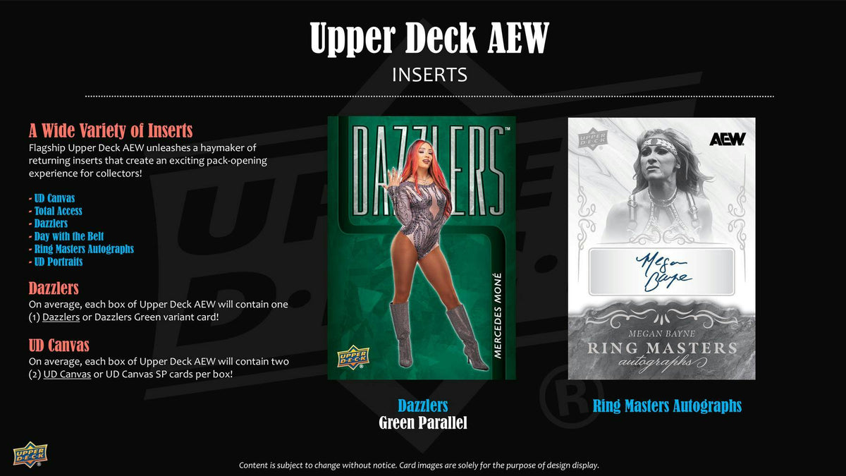 2026 Upper Deck AEW All Elite Wrestling Hobby Box product photo 6 | Columbia Sports Cards