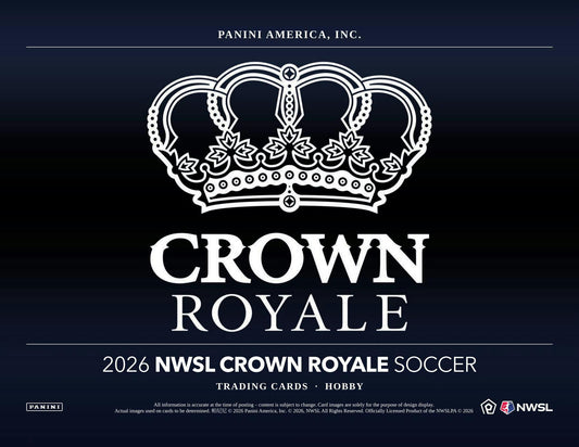 2026 Panini Crown Royale NWSL Soccer Hobby Box