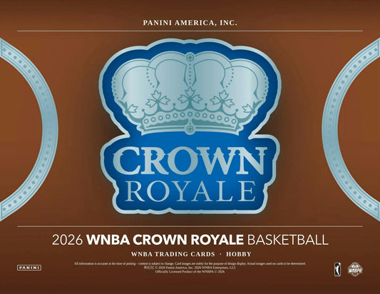 2026 Panini Crown Royale WNBA Basketball Hobby Box