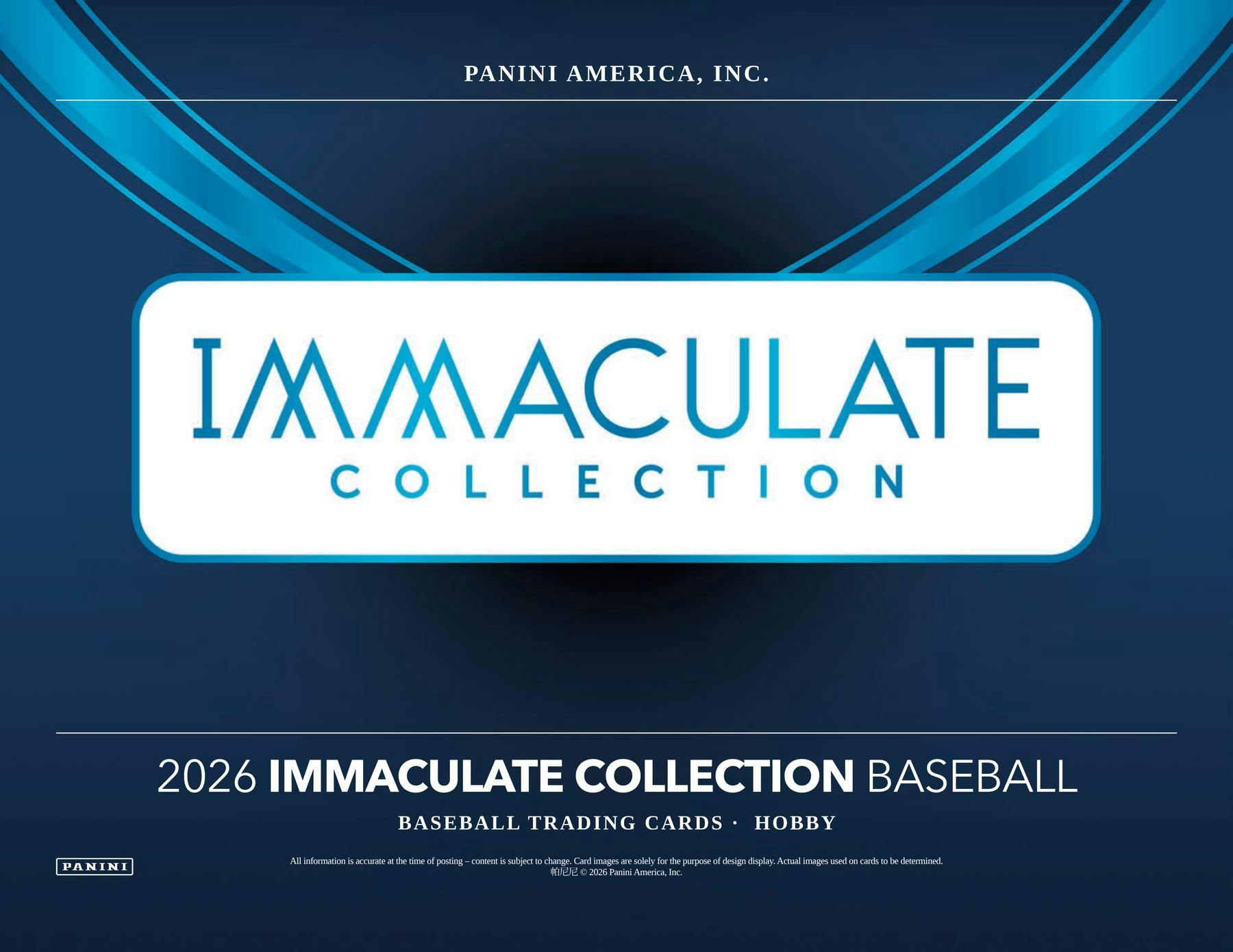 2026 Panini Immaculate Baseball Hobby Box | Columbia Sports Cards | Columbia Hobby - Sports Card Boxes - Toploaders - Card Savers.