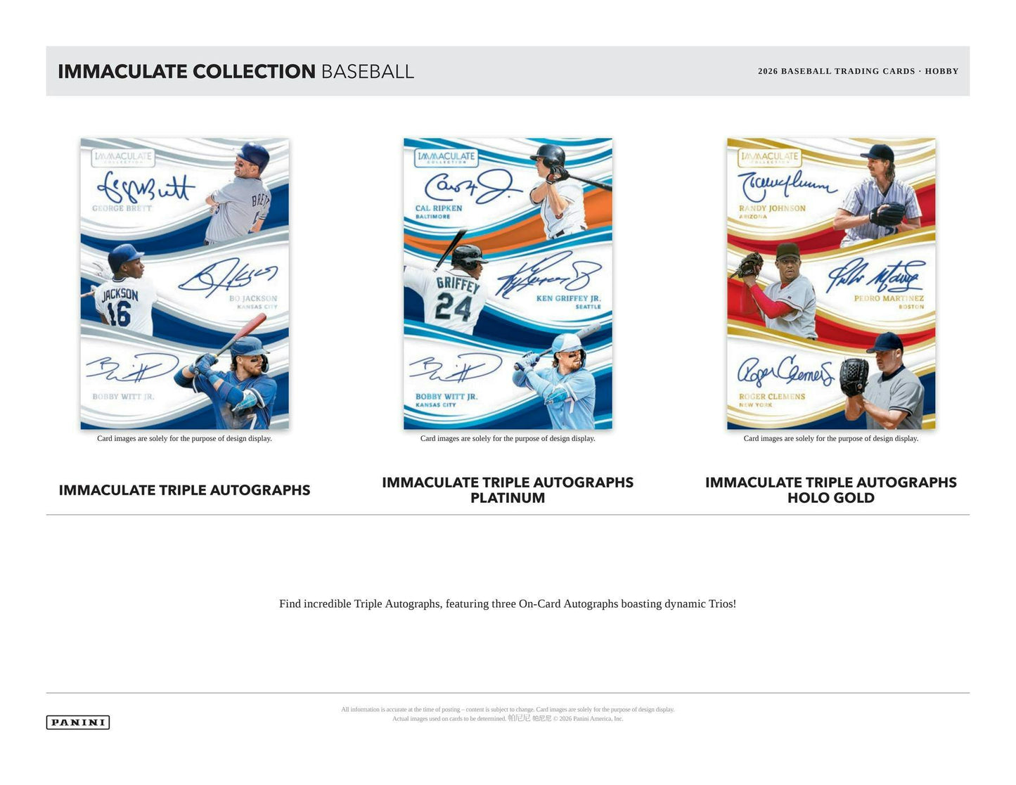 2026 Panini Immaculate Baseball Hobby Box | Columbia Sports Cards | Columbia Hobby - Sports Card Boxes - Toploaders - Card Savers.