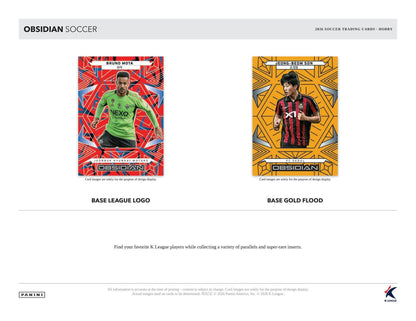 2026 Panini Obsidian K League Soccer Hobby Box