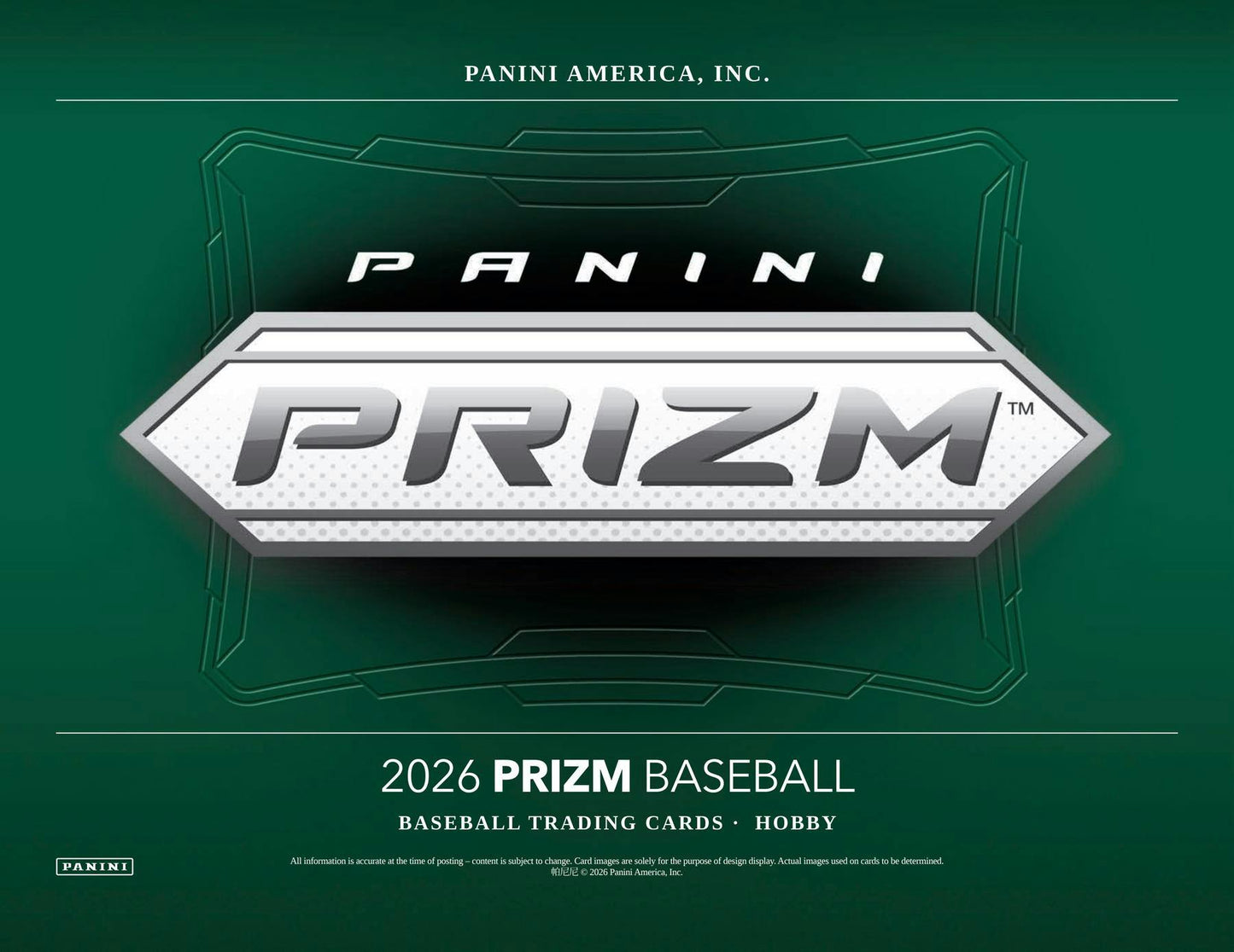 2026 Panini Prizm Baseball Hobby Box | Columbia Sports Cards.