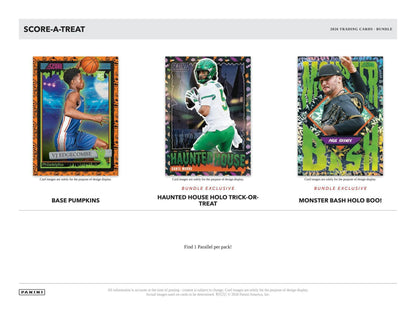 2026 Panini Score-A-Treat Halloween 40-Pack Bundle | Columbia Hobby - Sports Card Boxes - Toploaders - Card Savers.