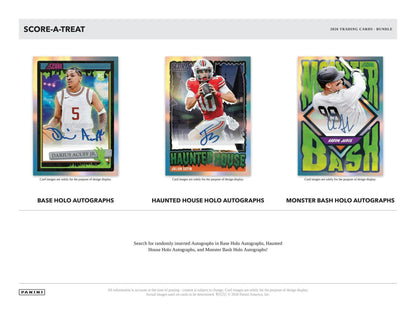 2026 Panini Score-A-Treat Halloween 40-Pack Bundle | Columbia Hobby - Sports Card Boxes - Toploaders - Card Savers.