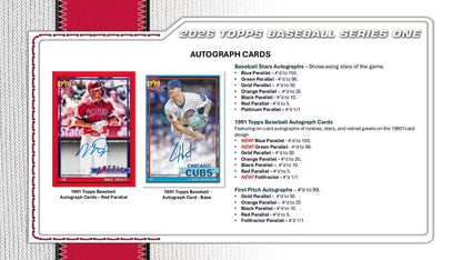2026 Topps Series 1 Baseball Hobby Jumbo Box | Columbia Sports Cards