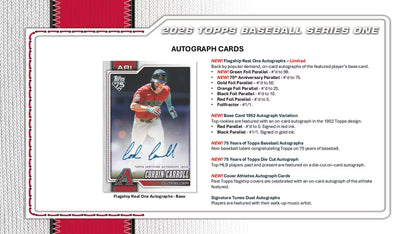2026 Topps Series 1 Baseball Mega Box | Columbia Sports Cards