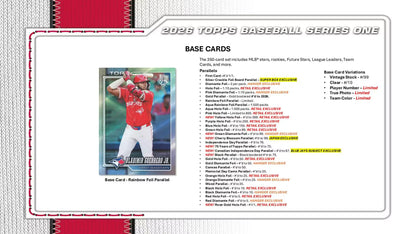 2026 Topps Series 1 Baseball Mega Box | Columbia Sports Cards