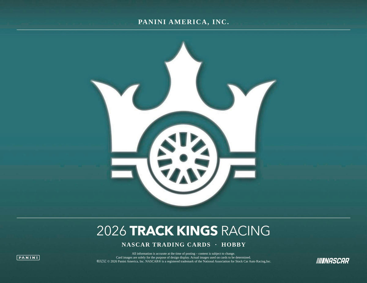 2026 Panini Track Kings NASCAR Racing Hobby Box sell sheet 1