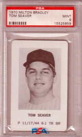 TOM SEAVER 1970 Milton Bradley PSA 9 MINT -