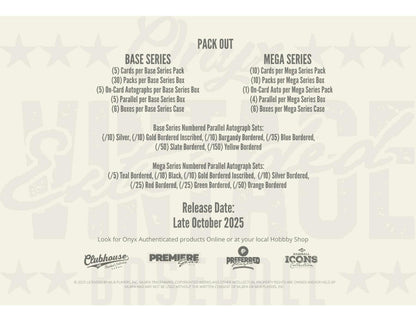 2025 Onyx Vintage Extended Series Baseball Hobby Box | Columbia Sports Cards