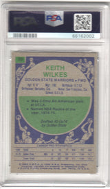 KEITH WILKES 1975-76 Topps #50 RC Roookie PSA 8 NM-MT - WARRIORS