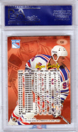 WAYNE GRETZKY 1996-97 Fleer Ultra #106 PSA 10 GEM MINT - RANGERS - POP 12