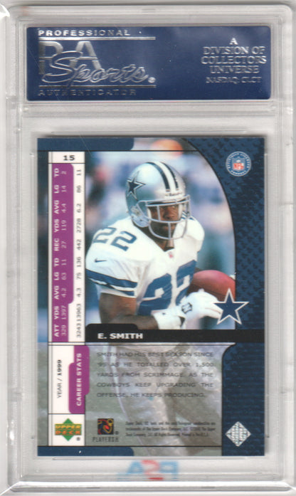 EMMITT SMITH 2000 Upper Deck Ionix #15 PSA 10 GEM MINT - COWBOYS