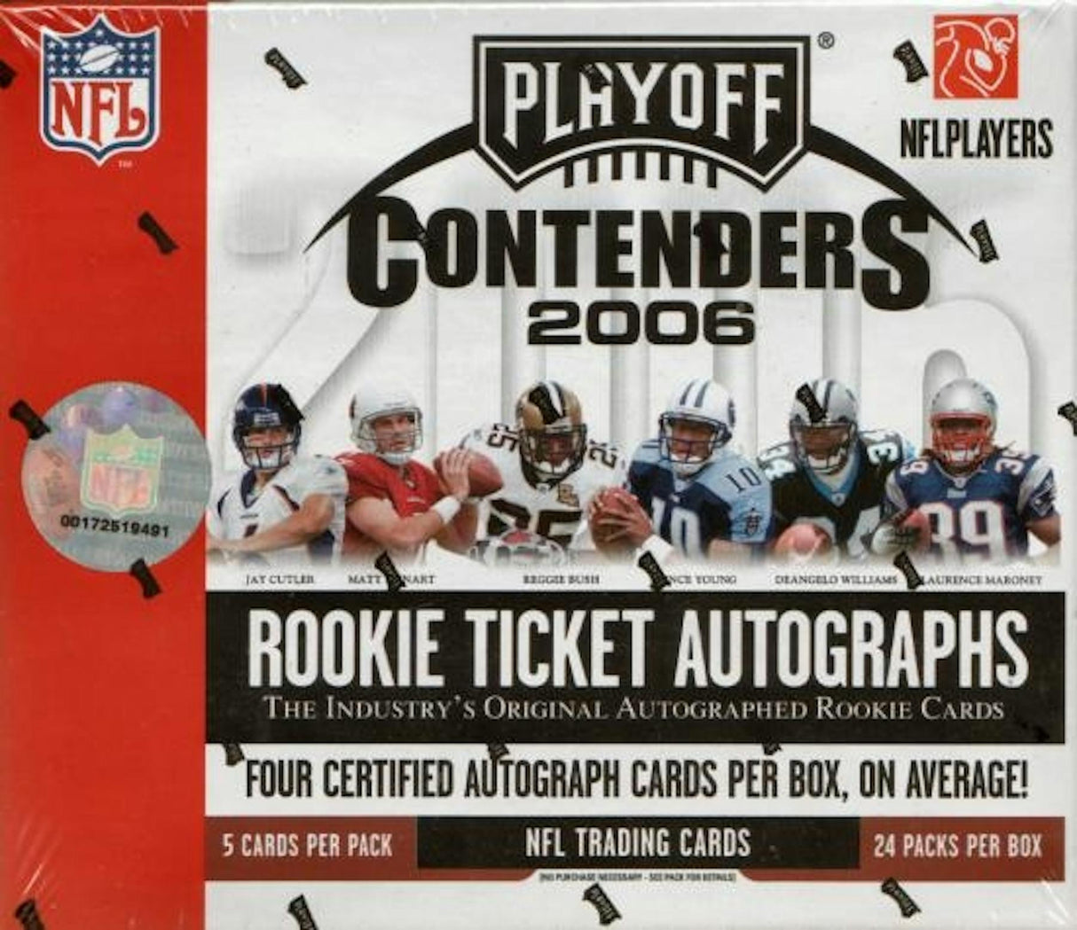 2006 Playoff Contenders Football Hobby Box