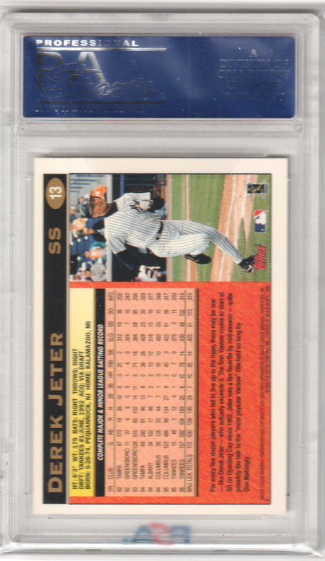 DEREK JETER 1997 Topps Star Rookie #13 PSA 10 GEM MINT - YANKEES