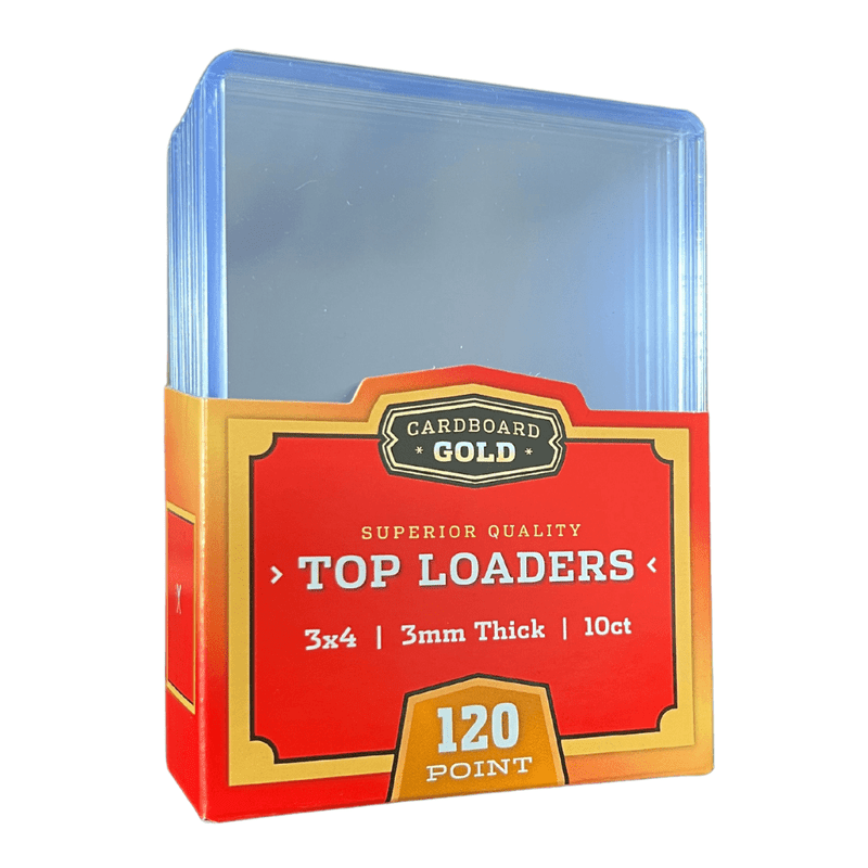 Cardboard Gold 120pt Thick Card Toploaders 10ct pack - Columbia Sports Cards - image 4