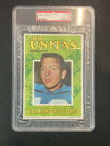 JOHN JOHNNY UNITAS 1971 Topps Pin-Ups #29 PSA 4 VG-EX - COLTS