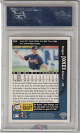 CHIPPER JONES 1997 Upper Deck Collector's Choice #326 PSA 10 GEM MINT Pop 21