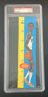 WILLIS REED 1969 Topps Rulers Rookie RC #19 PSA 6 EXMT - KNICKS