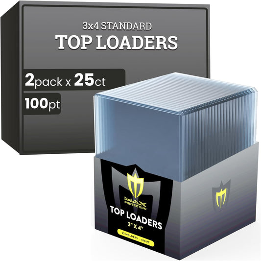 500ct Case Max Protection 100pt Trading Card Toploaders