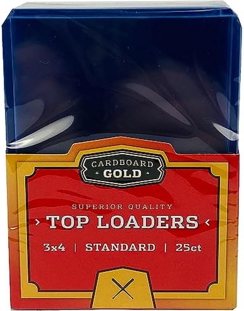 Cardboard Gold 35pt 3x4 Toploaders 100ct Bundle (4 Packs of 25) - Columbia Sports Cards - image 3