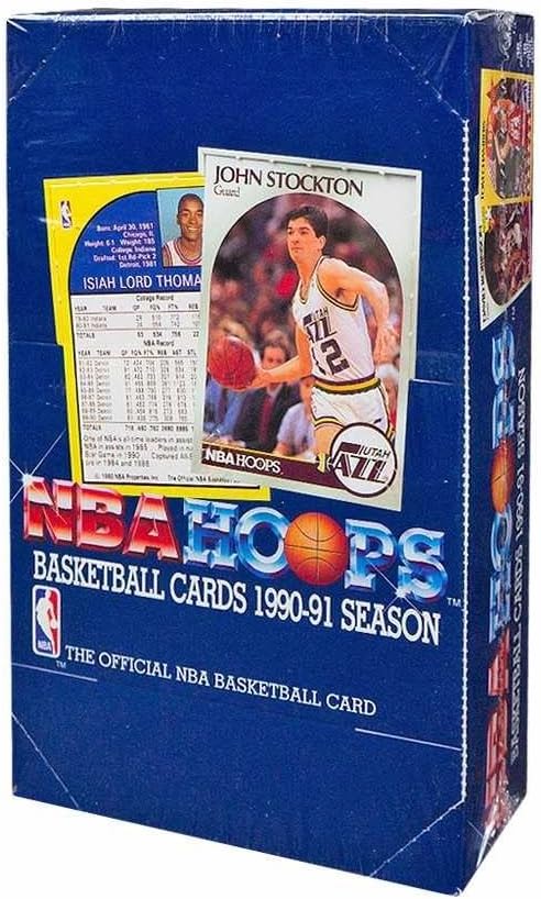 1990-91 NBA Hoops Basketball Wax